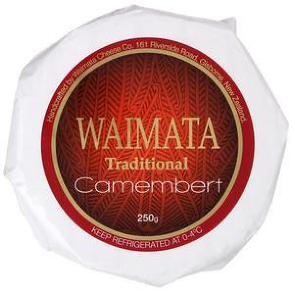 Waimata Soft White Cheese Traditional Camembert Wheel