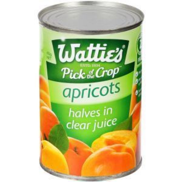 Wattie’s Apricots Halves In Juice