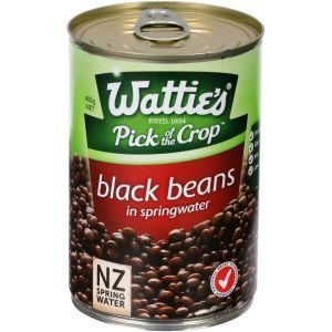 Wattie’s Beans Black In Spring Water