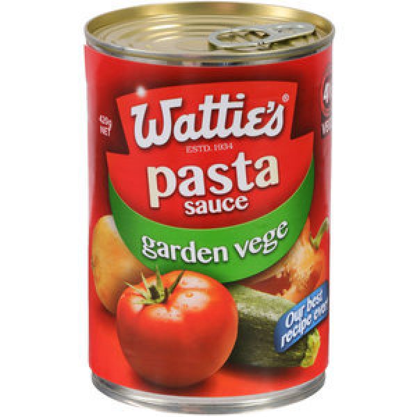Wattie’s Pasta Sauce Garden Vegetable