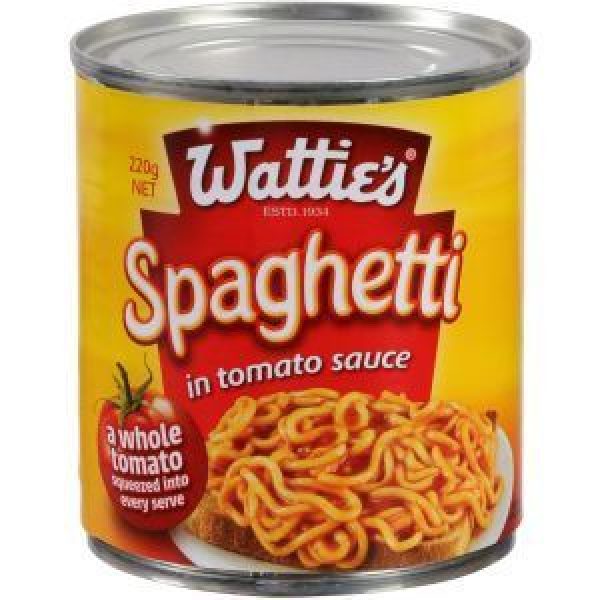 Wattie’s Spaghetti In Tomato Sce
