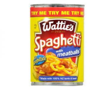 Wattie’s Spaghetti & Meatballs