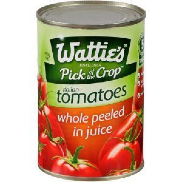 Wattie’s Tomatoes Whole Peeled In Juice