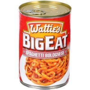 Watties Big Eat Canned Dinners Spaghetti Bolognese