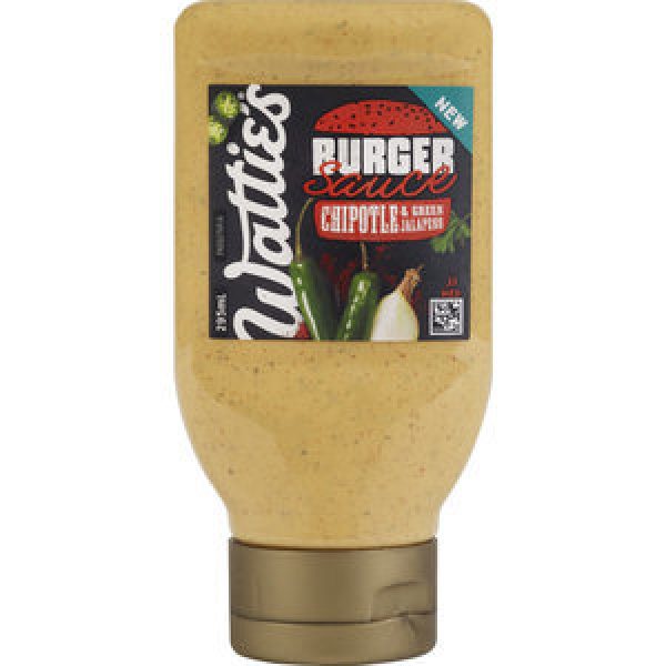 Watties Burger Sauce Chipotle