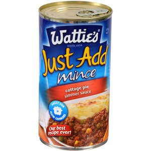 Watties Just Add Meal Base Mince Cottage Pie