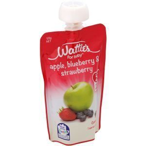 Watties Stage 2 Baby Food Apple, Blueberry & Strawberry
