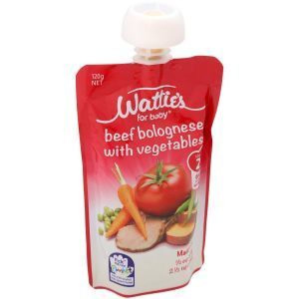 Watties Stage 2 Baby Food Beef Bolognaise & Veges