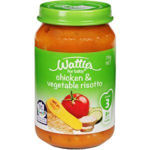 Watties Stage 3 Baby Food Chicken & Vege Risotto Reviews - Black Box