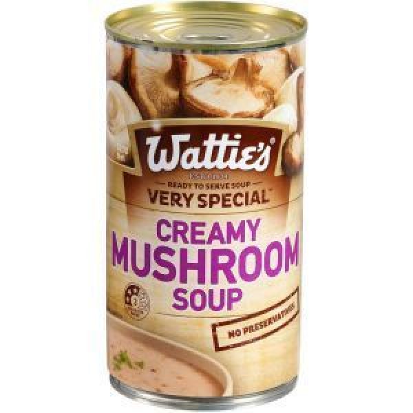 Watties Very Special Canned Soup Creamy Mushroom