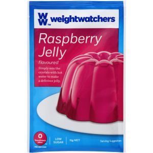Weight Watchers Jelly Crystals Raspberry Flavoured