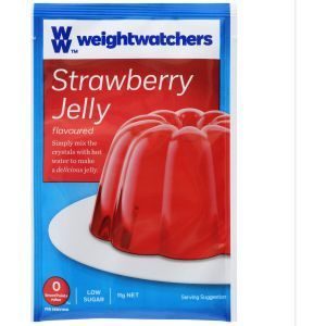Weight Watchers Jelly Crystals Strawberry Flavoured