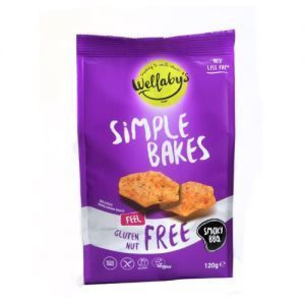 Wellabys Simple Bakes Wholegrain Snack Smokey Bbq