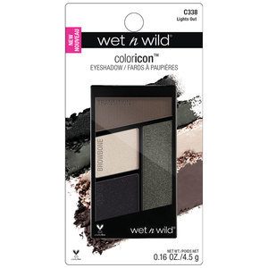 Wet N Wild Colour Icon Eye Shadow Quad Lights Out