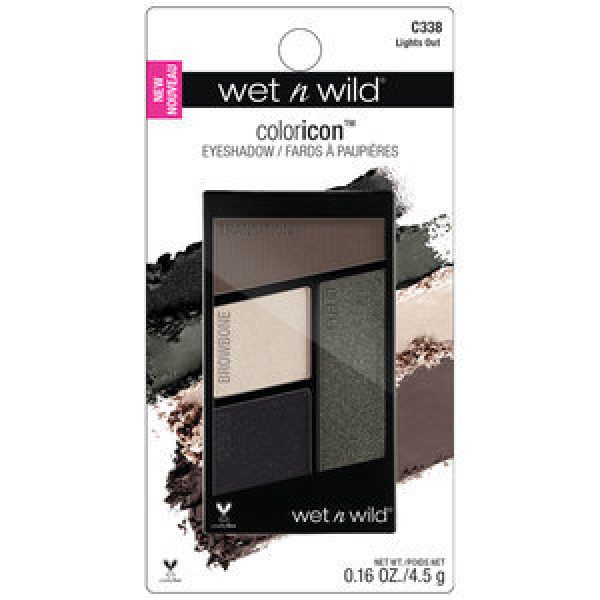 Wet N Wild Colour Icon Eye Shadow Quad Lights Out