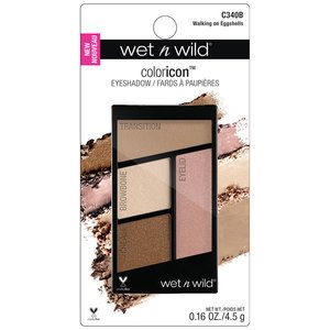 Wet N Wild Colour Icon Eye Shadow Quad Walking On Egg Shells