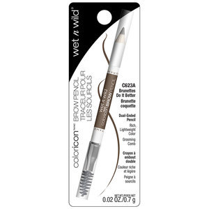 eyebrow pencil brunettes wet colour wild icon