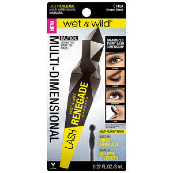 Wet N Wild Lash Renegade Mascara Brazen Black