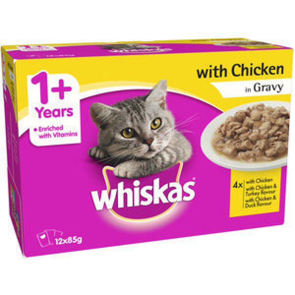 Whiskas Cat Food Chicken In Gravy Reviews Black Box