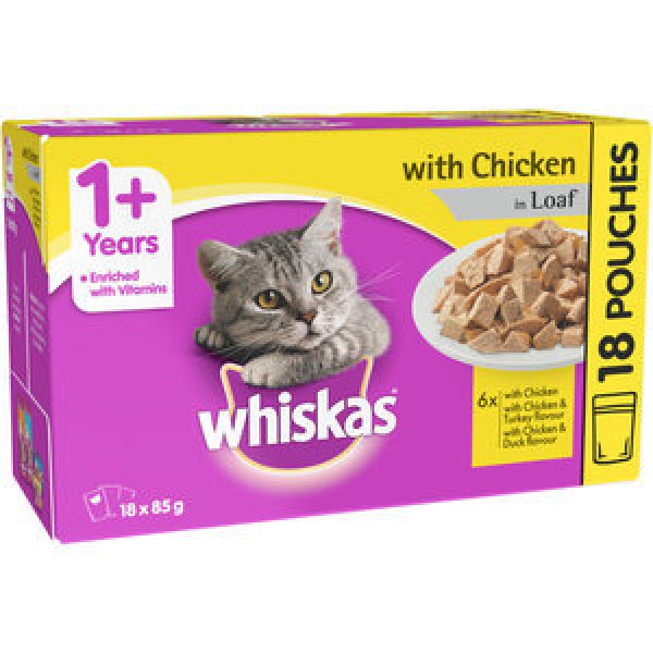 Whiskas Cat Food Chicken Loaf Reviews Black Box