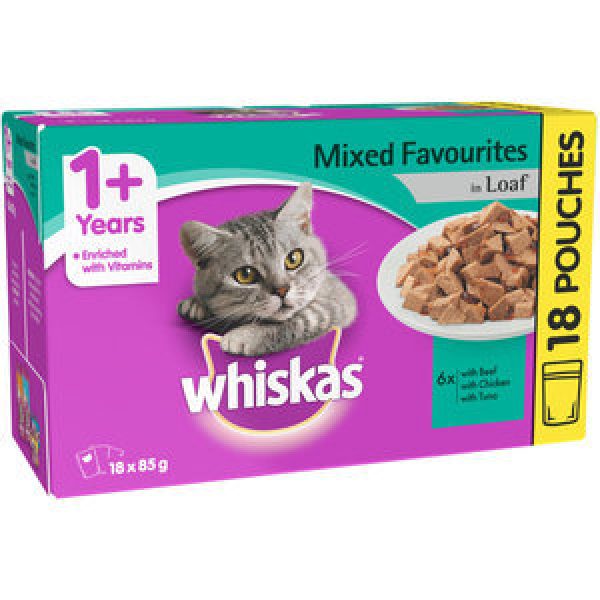 Whiskas Cat Food Mixed Flavours Loaf Reviews Black Box