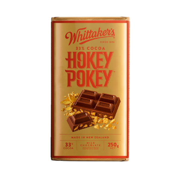 Whittakers Hokey Pokey Milk Chocolate 250g
