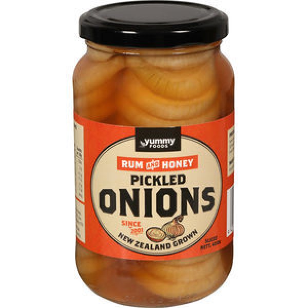 Yummy Foods Pickled Onions Rum & Honey