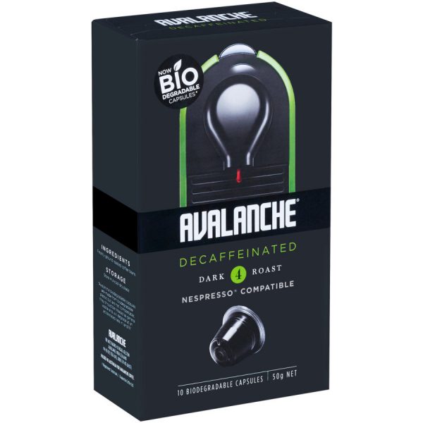 Avalanche Coffee Capsules Decaf 50g
