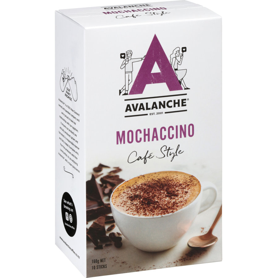 Avalanche Coffee Mix Mochaccino Reviews Black Box