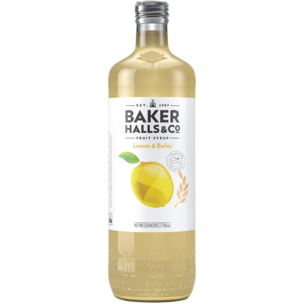 Baker Halls & Co Concentrate Lemon Barley