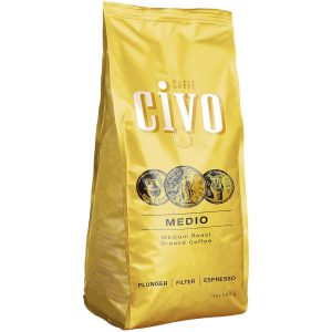 Caffe Civo Plunger Grind Medium Roast Medio