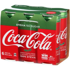 Coca Cola Soft Drink Coke No Sugar Stevia