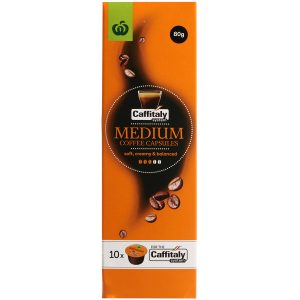 Countdown Caffitaly Coffee Capsules Medium Roast 80g