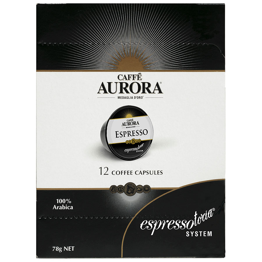 Espressotoria Aurora Coffee Capsules Espresso 78g Reviews Black Box