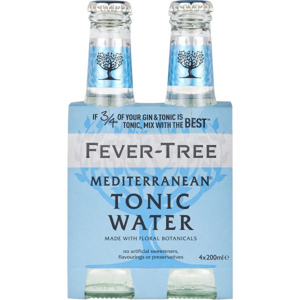 Fever Tree Mixers Mediterranean Tonic Water
