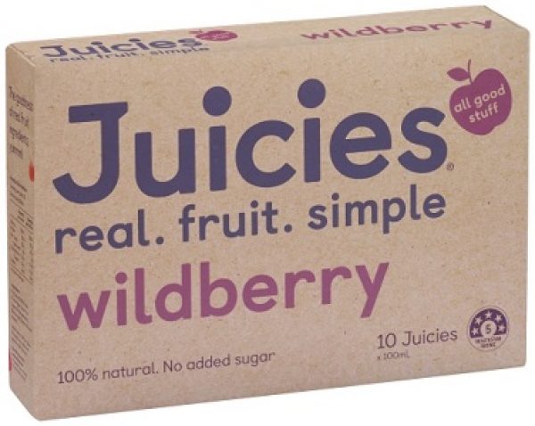 Tasman Bay Juicies Ice Blocks Wildberry