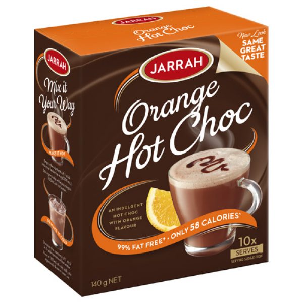 Jarrah Drinking Chocolate Orange 140g