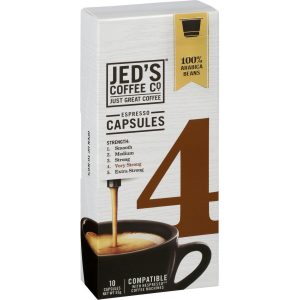 Jeds Coffee Co Coffee Capsules 4 Blend Espresso