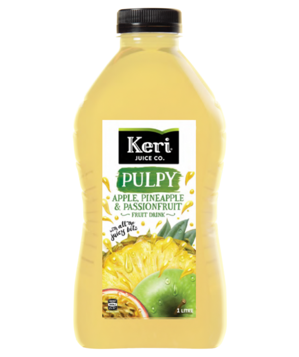 Keri Juice Pulpy Apple, Pineapple & Passionfruit Reviews Black Box