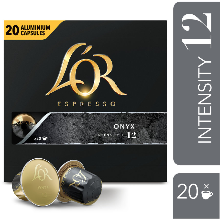 L'OR Espresso Coffee Capsules Onyx Reviews Black Box