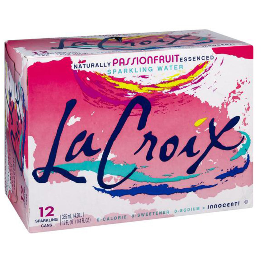La Croix Sparkling Water Passionfruit Reviews Black Box