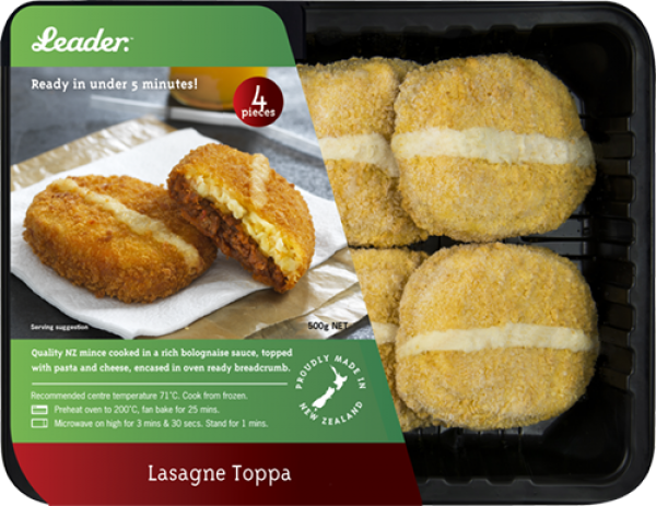 Leader NZ – Lasagne Toppers