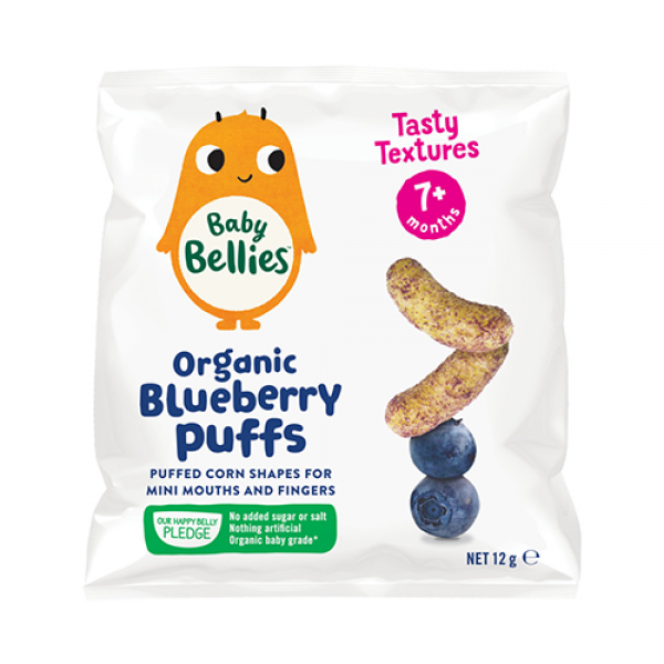 Baby Bellies Organic Blueberry Puffs