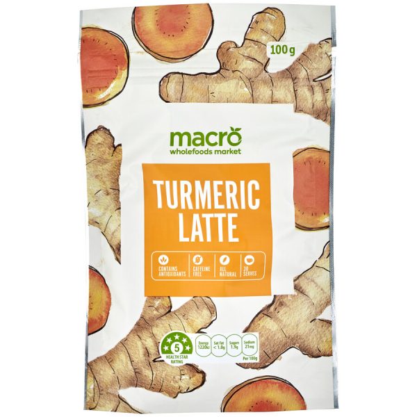 Macro Coffee Mix Turmeric Latte