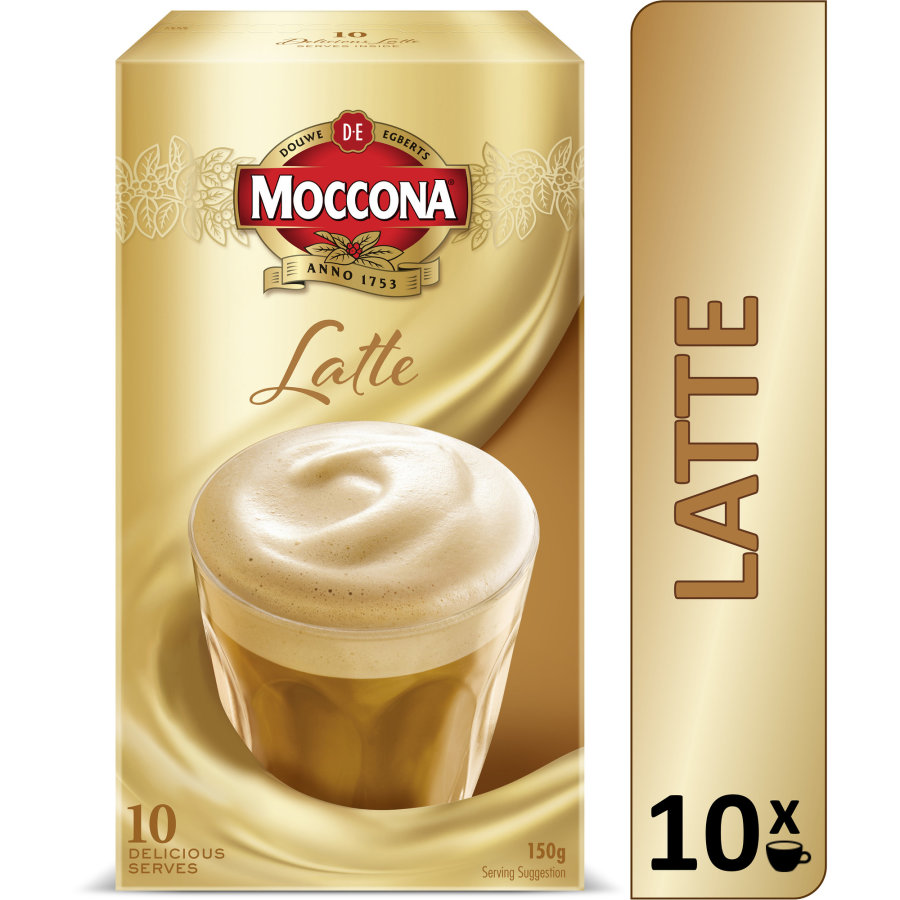 Moccona Cafe Classics Coffee Mix Latte 150g Reviews - Black Box