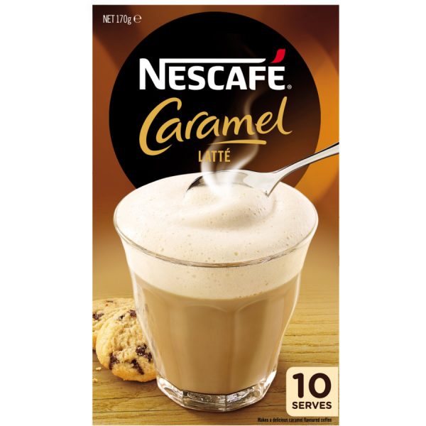 Nescafe Cafe Menu Coffee Mix Caramel Latte 170g
