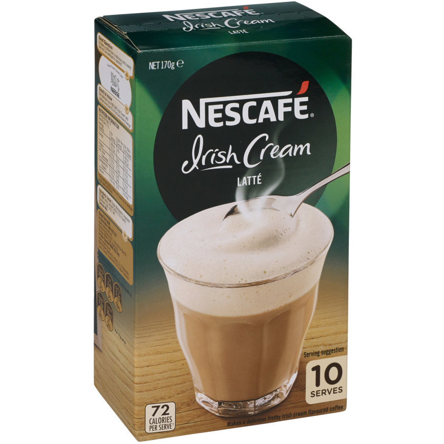 Nescafe Cafe Menu Coffee Mix Irish Cream Latte 170g Reviews Black Box