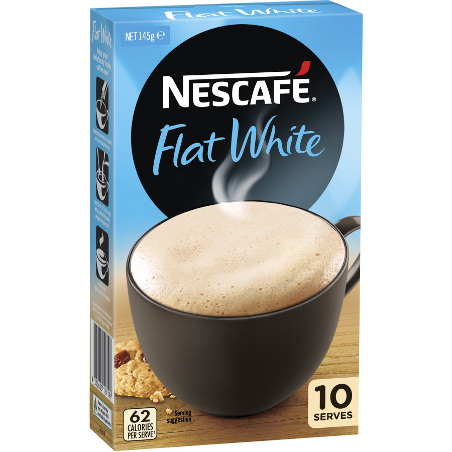 Nescafe Coffee Mix Flat White 145g Reviews Black Box