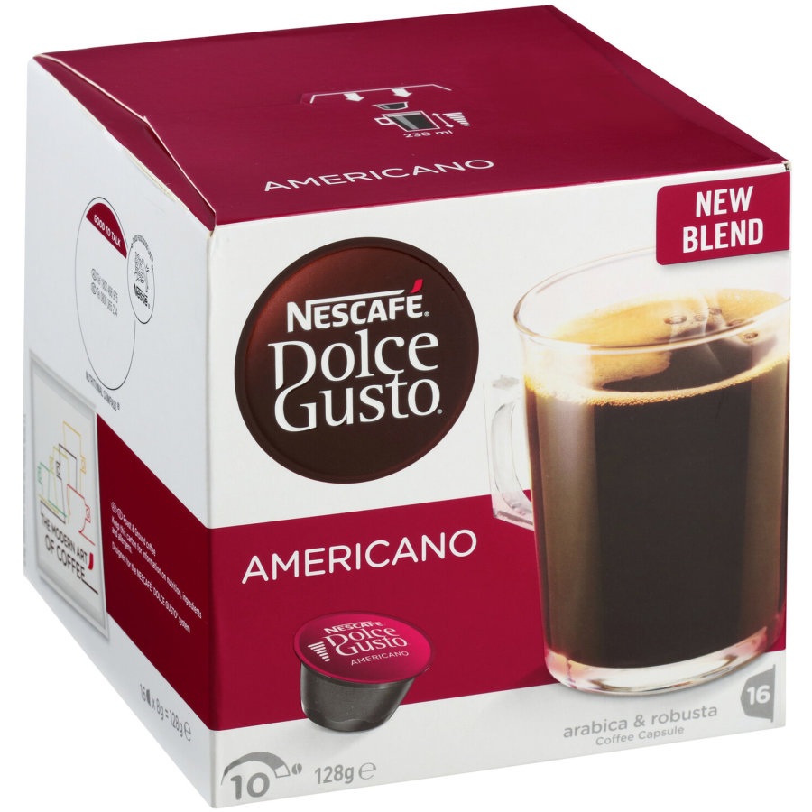 Nescafe Dolce Gusto Coffee Capsules Americano Reviews - Black Box