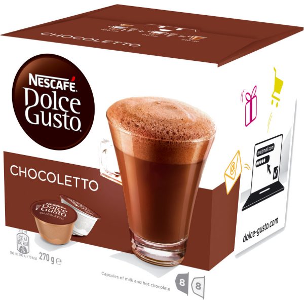 Nescafe Dolce Gusto Coffee Capsules Chocoletto